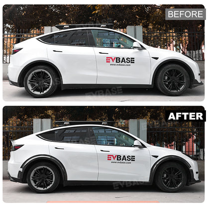 Model Y Fender Flares Wide Body Wheel Arches Extensions Edge Trim Protector With Radar Cutout for Tesla