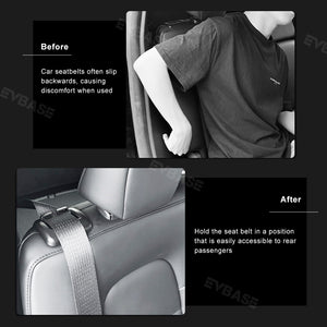 Model Y Rear Seat Belt Guide Holder Limiter Tesla Interior Accessories EVBASE