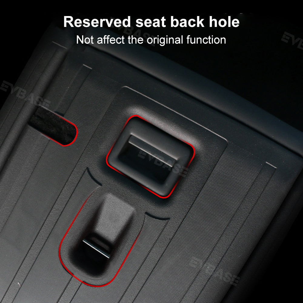 Model 3 Y Seatback Mat Protector TPE Wear Resistant Rear Second Row Backrest Seat Cover for Tesla
