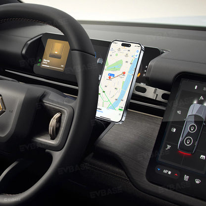 Phone Holder for Rivian R2 Adjustable Magnetic Phone Mount MagSafe Wireless Charging