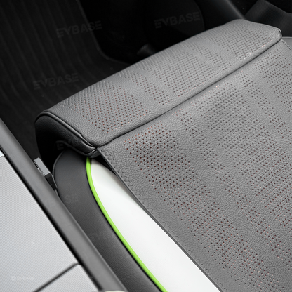 Front Seat Leg Support Cushion Nappa Leather for Tesla Model Y/ Y Juniper & Model 3/ 3 Highland