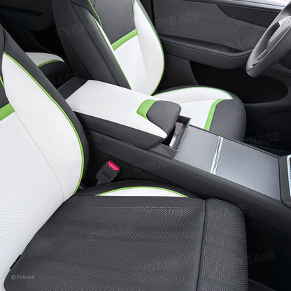 Model Y Juniper Center Console Organizer Tray Silicone Armrest Sunglasses & Card Storage Box for Tesla