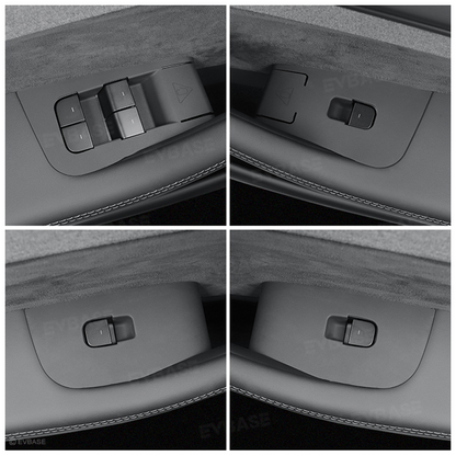 Model Y L Window & Door Switch Covers Silicone Window Switch Panel Protection Overlay Set
