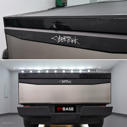 Cybertruck Tailgate Protector Anti-Scratch Tailgate ABS Trim Cover Protective Overlay