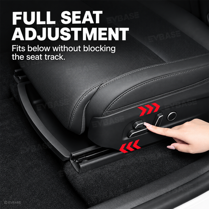 Model Y L Under Front Seat Storage Box Interior Organizer Tray Rear Backseat Trash Can