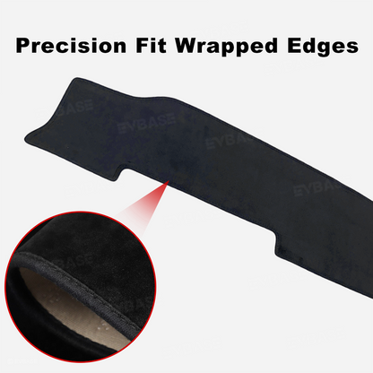 Dashboard Cover for Rivian R2 Anti-Glare Suede Dash Mat Non-Slip Sun Protection