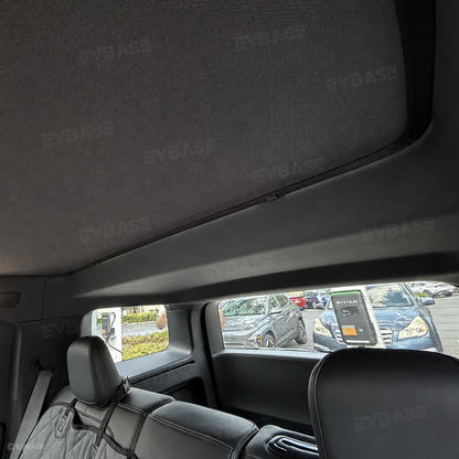 Roof Sunshade for Rivian R2 Panoramic Sunroof Shade Ice Crystal Sun Shield Covers UV Protection & Heat Reduction