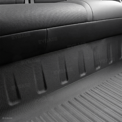 Model Y Juniper Full Coverage Floor Mats with Door Sill Protection TPE Anti-Slip Trunk Mats Cargo Liners Back Seat Covers All Weather Protection