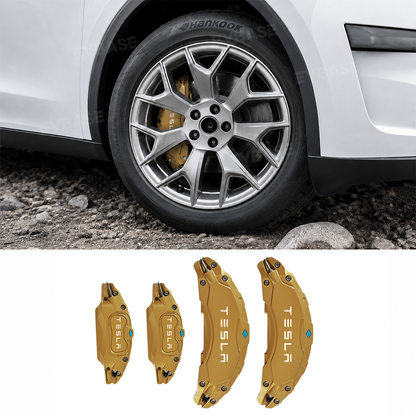 Model Y Juniper/ Model Y L Brake Caliper Covers Set Performance Aluminum Front & Rear Caliper Protector Precision Bolt-On