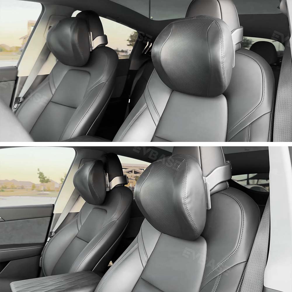 Adjustable Headrest Neck Pillow for Tesla Model 3 Y Headrest Neck Cushion Tesla Interior Accessories
