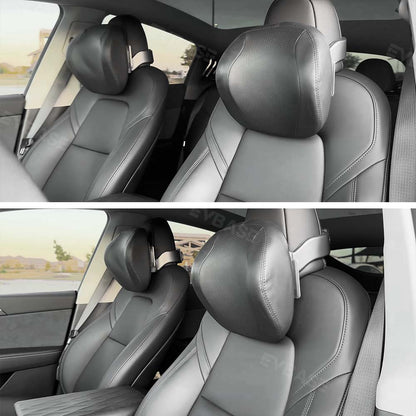 Adjustable Headrest Neck Pillow for Tesla Model 3 Y Headrest Neck Cushion Tesla Interior Accessories