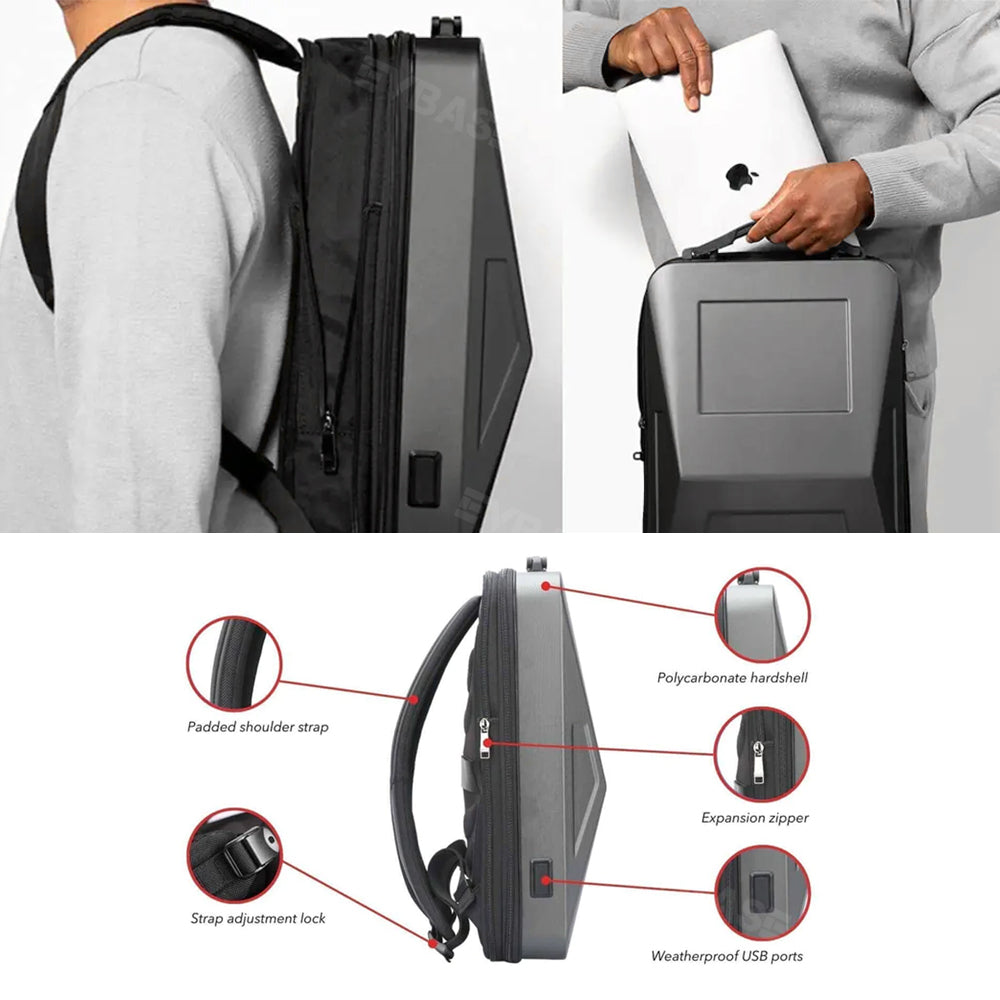 Tesla CyberPack Backpack Anti-Theft Laptop Travel CyberBackPack Inspired by Tesla Cybertrunk