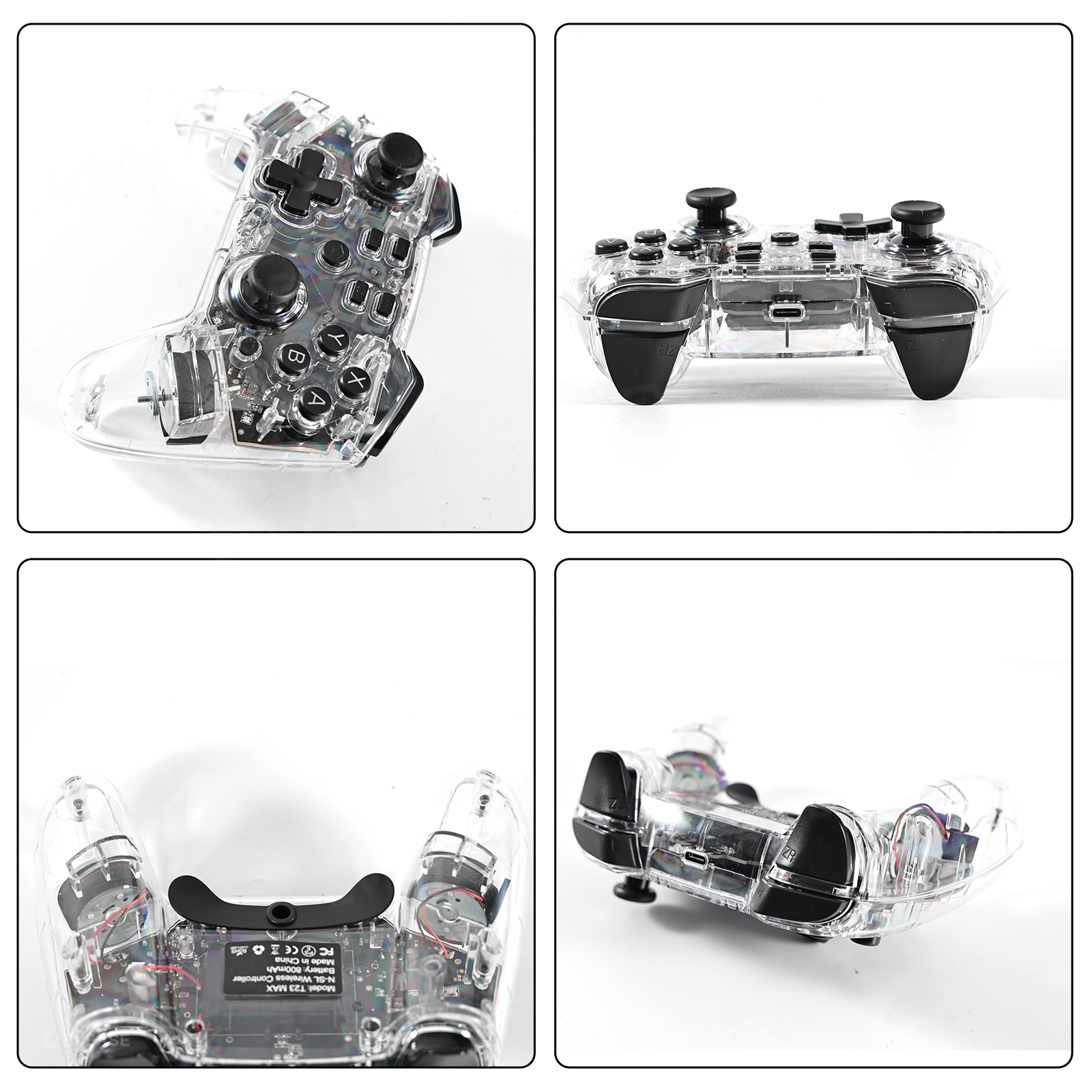 Wireless RGB Bluetooth Gaming Controller Gamepad for Tesla Model Y Juniper & 3/Y/S/X/Cybertruck