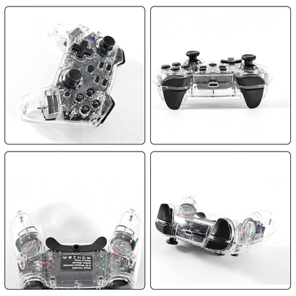 Wireless RGB Bluetooth Gaming Controller Gamepad for Tesla Model Y Juniper & 3/Y/S/X/Cybertruck