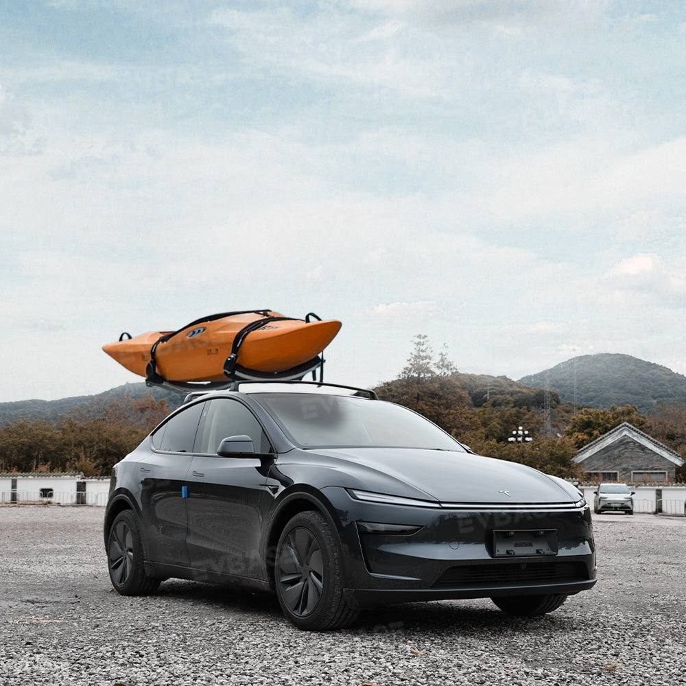 Tesla Model Y Juniper Roof Rack Cross Bar Aluminum Alloy Lockable Carrier Rails