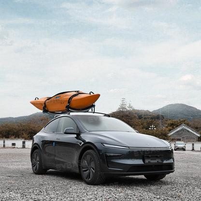 Tesla Model Y Juniper Roof Rack Cross Bar Aluminum Alloy Lockable Carrier Rails