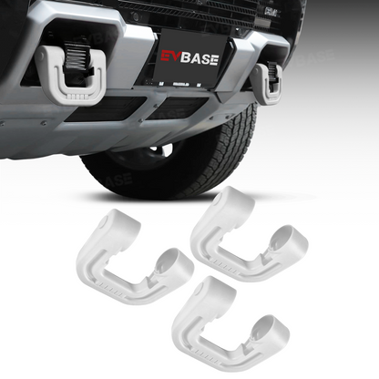 Tow Hook Covers for GMC Hummer EV Front Rear Bumper Performance D-ring Recovery Hook 3PCS
