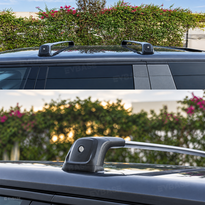 Roof Rack for Rivian R2 Cargo Crossbars Lockable Rooftop Luggage Rack 2PCS