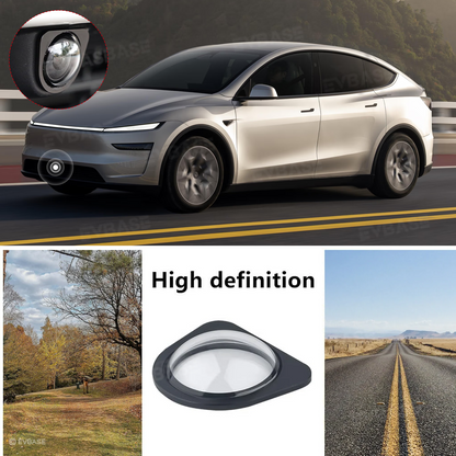 Model Y L Front & Rear Camera Lens Guard Protective Covers ABS Camera Protector Impact Resistant & Clears Fog Fast