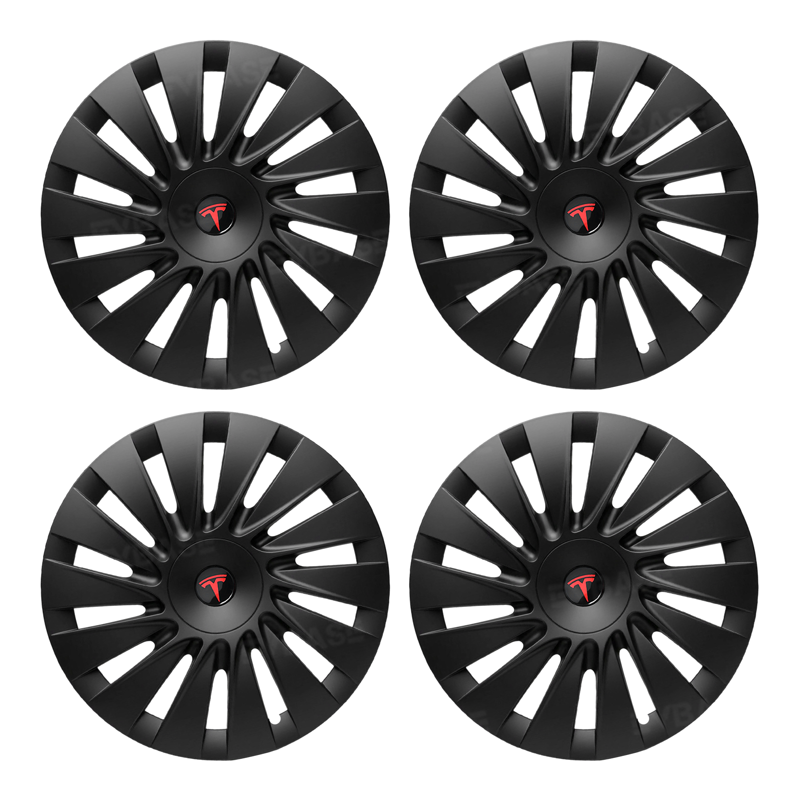 Model Y Juniper Standard 18" Wheel Covers for Tesla Aperture Wheels Induction Style Hubcaps