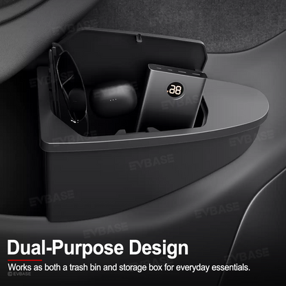 Model Y Juniper/ 3 Highland Front Door Trash Can Hidden Storage Organizer for Tesla