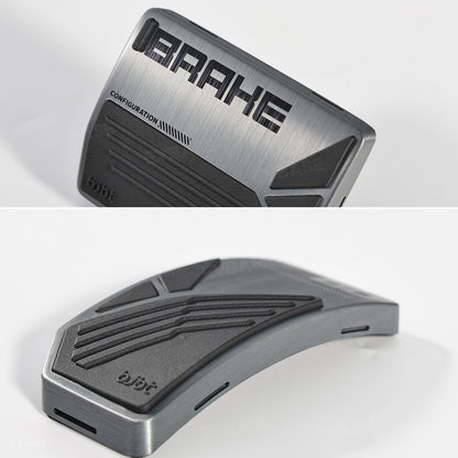 Model Y/ YL/ 3 Aluminum Alloy Brake & Accelerator Pedal Covers Non-Slip Foot Pedals Pads Set