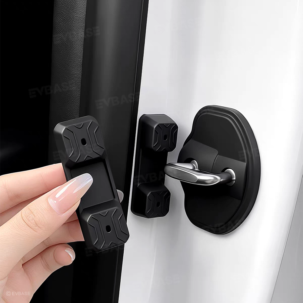Model Y Juniper/ Y L/ 3 Highland Magnetic Silicone Noise Reduction Door Latch Cover Dampers