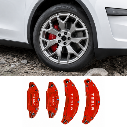 Model Y L Brake Caliper Covers Set Performance Look Brake Caliper Protector Precision Bolt-On