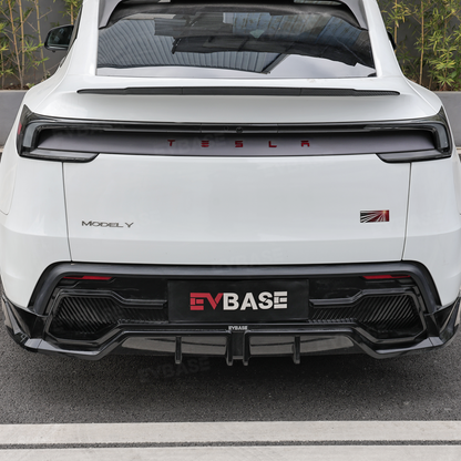 Model Y Juniper Rear Spoiler Wing ABS Aerodynamic Rear Trunk Lip Spoiler for Tesla