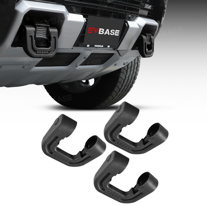 Tow Hook Covers for GMC Hummer EV Front Rear Bumper Performance D-ring Recovery Hook 3PCS