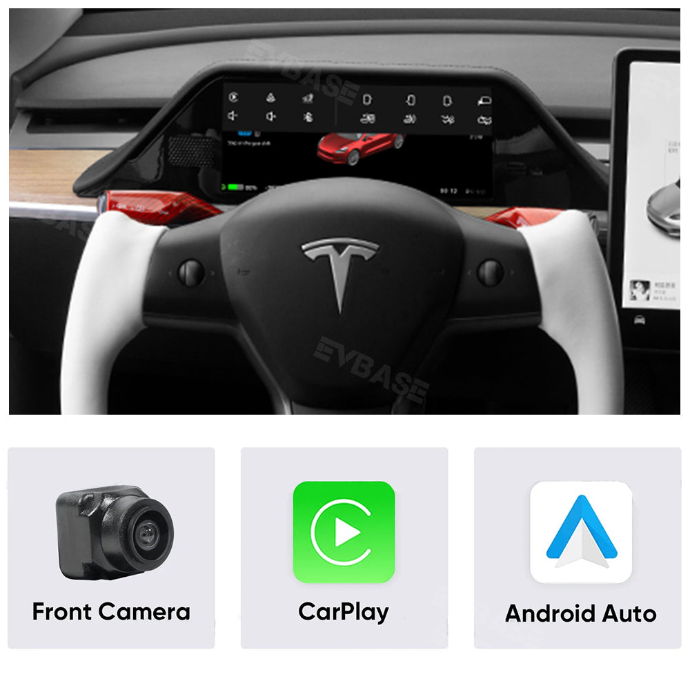 Model 3/Y 8.9 Inch Dashboard Screen Inspired By Model X Head Up Display Instrument Cluster for Tesla