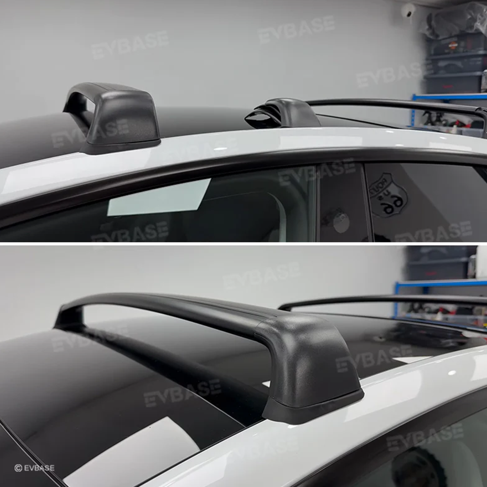 Model S Roof Rack Lockable Cross Bars OEM-Style Aluminum Alloy Luggage Cargo Carrier for Tesla
