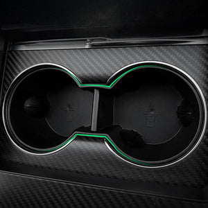 EVBASE Tesla Model X S  Premium Center Console Cup Holder Insert