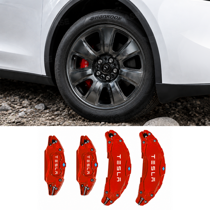 Model Y Juniper Standard Brake Caliper Covers Set Performance Aluminum Front & Rear Caliper Protector Precision Bolt-On