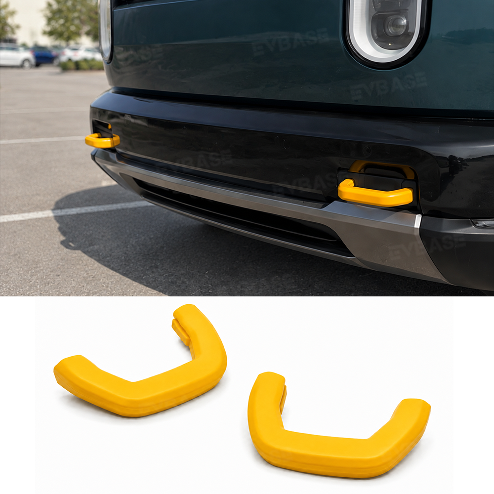 Front Bumper Tow Hook Covers for Rivian R2 Silicone Tow Hooks Protector