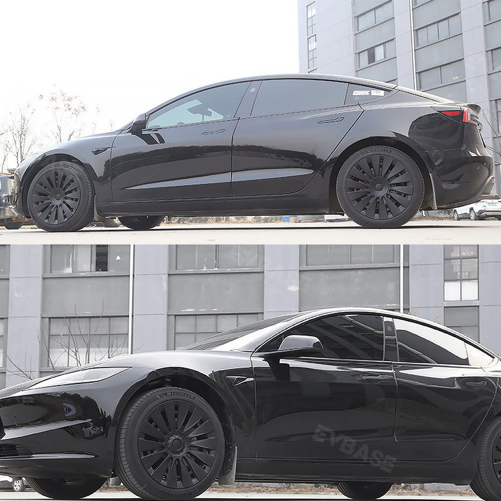 Model 3 Highland Wheel Covers 18 Inch Induction Style Wheel Hub Caps Rim Protector for Tesla