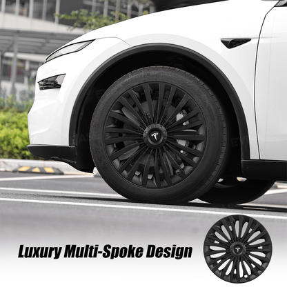 Model Y Juniper 19 Inch Wheel Covers Luxury-Inspired Multi-Spoke Wheels Hubcaps for Tesla