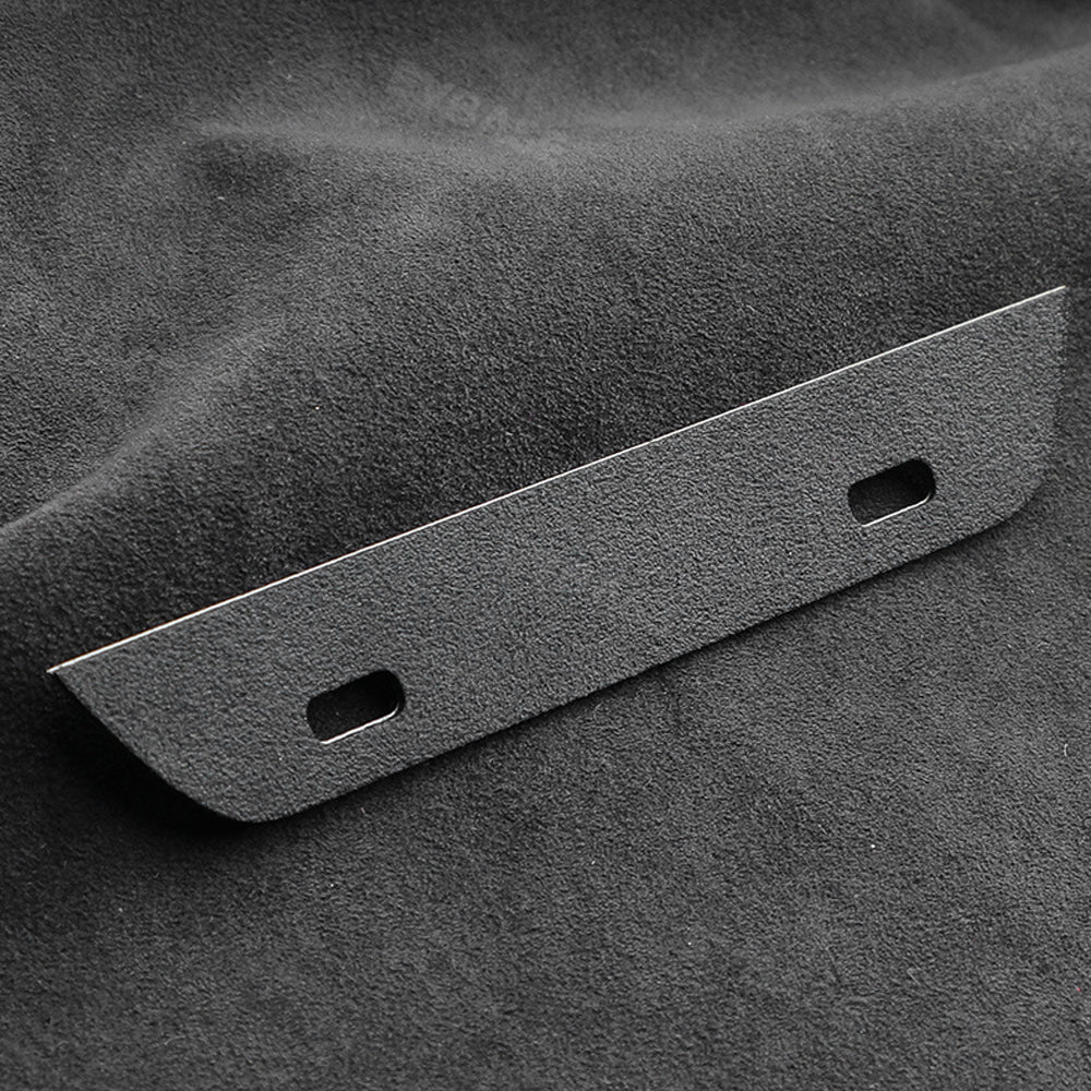Model 3 Highland Real Alcantara Rear Screen Frame Cover Air Outlet Protector Rear Air Vent Covers Sticker for Tesla