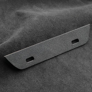 Tesla Model 3 Highland Real Alcantara Rear Screen Frame Cover Air Outlet Protector Rear Air Vent Covers Sticker