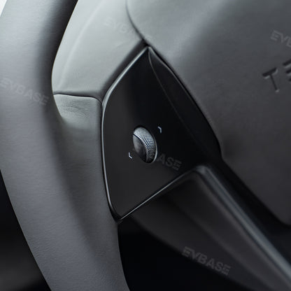 EVBASE Model 3 Y Yoke Steering Wheel Inspired By Cybertruck Style For Tesla