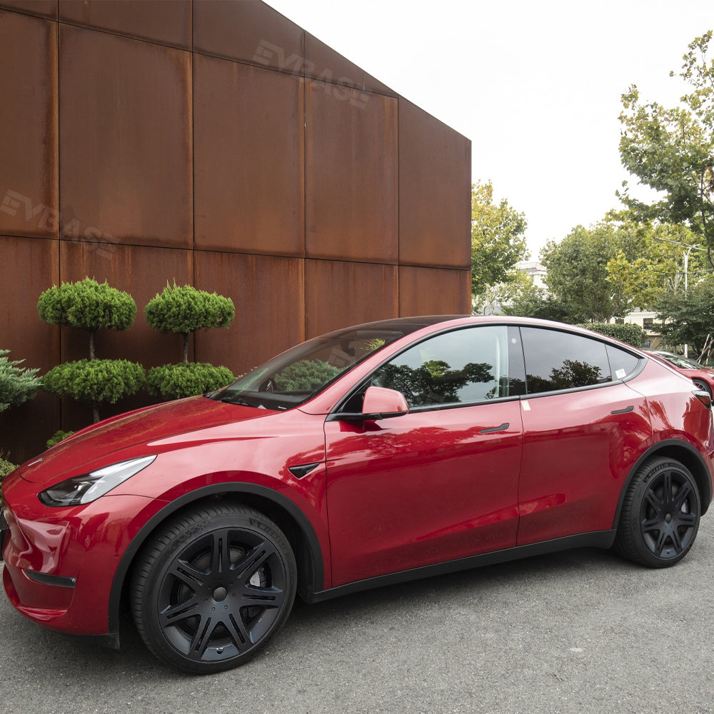 Model Y Wheel Covers 19 Inch Sport Hubcaps Rim Protector Gemini Wheel Caps Replacement for Tesla