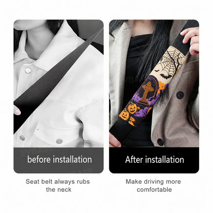Model Y Juniper Halloween Seat Belt Covers Shoulder Pads for Tesla Model Y/3/X/S/Cybertruck
