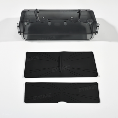 Model Y Juniper/ 3 Highland Under Screen Storage Organizer Dual-Layer Tray with Smart LED Light