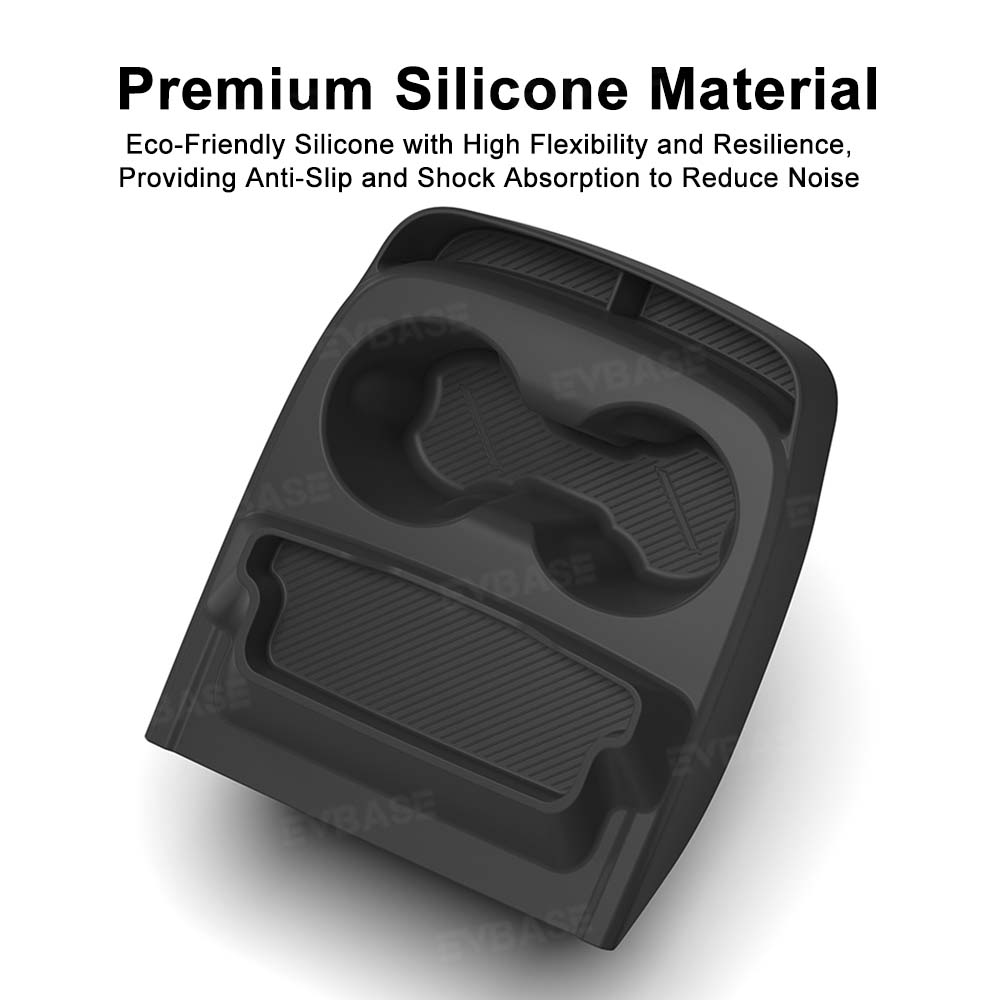 Model Y Juniper Standard Center Console Silicone Integrated Cup Holder
