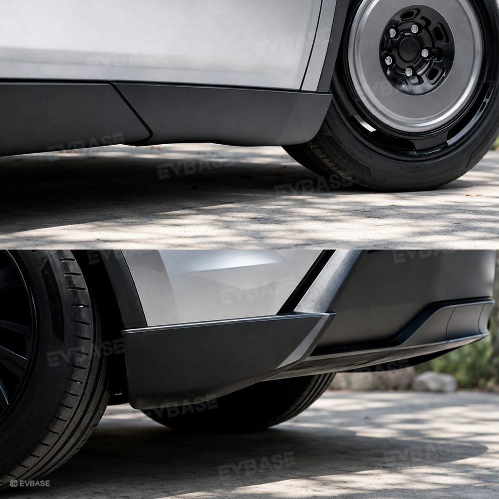 Model Y Juniper Front & Rear Mud Flaps Corner Guards OEM-Style Splash Guards Corner Protectors
