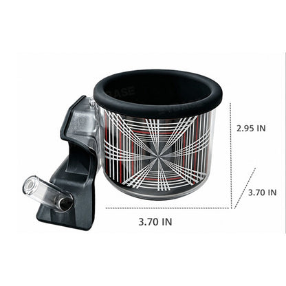 Model Y Juniper/ Y L ABS Side Door Cup Holder Plaid Style Storage Drink Holder