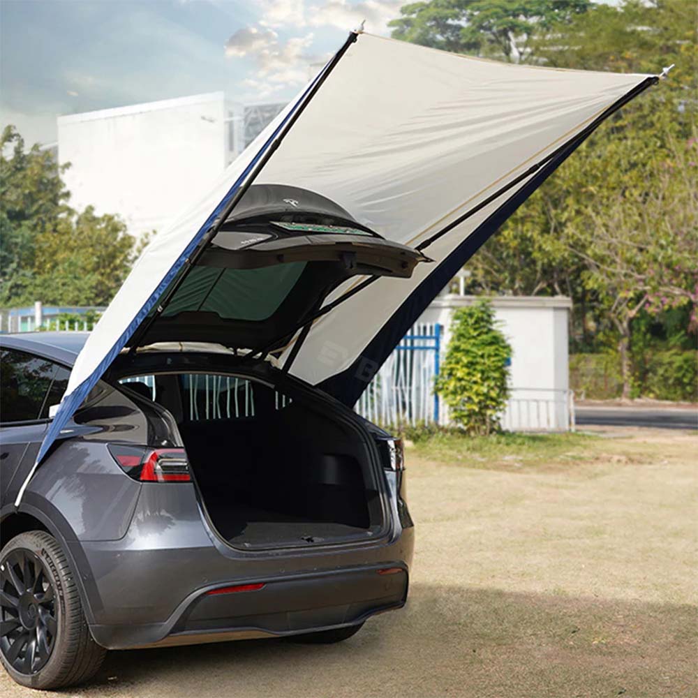 Model Y Tailgate Camping Tent Portable Tarp Canopy Awning Sun Shelter Road Trip Camping for Tesla