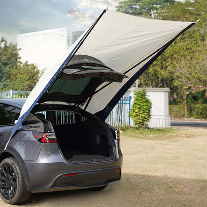 Model Y Tailgate Camping Tent Portable Tarp Canopy Awning Sun Shelter Road Trip Camping for Tesla