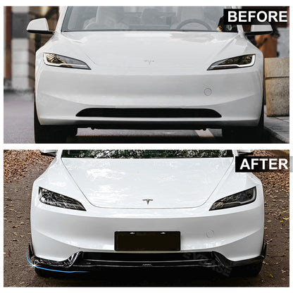Model 3 Highland Body Kit ABS Bumper Lip Diffuser Splitter Corners Front Bumper Rear Spoiler Wing for Tesla