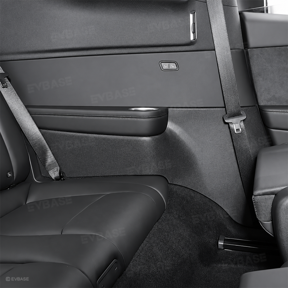 Model Y L Rear Trunk Side Panel Protectors TPE Interior Protection Covers
